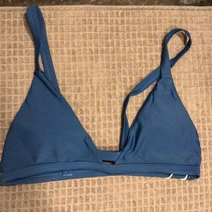 Cupshe Teal Bikini Top